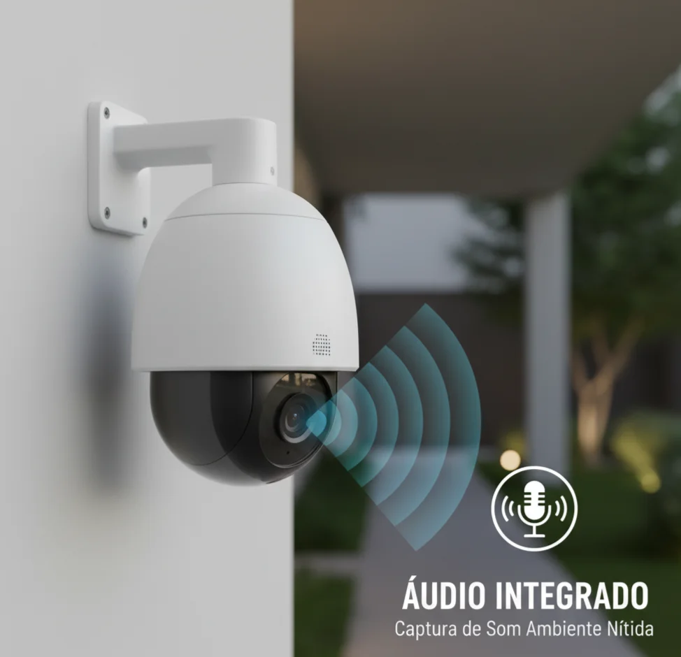 Câmera de Segurança com aúdio em Campo Grande/MS