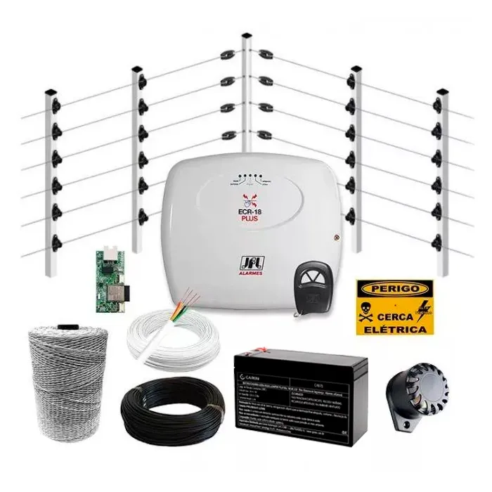 Cerca Elétrica Industrial Campo Grande/MS Tottal Sistemas de Segurança - Empresa de Segurança Eletrônica em Campo Grande/MS
